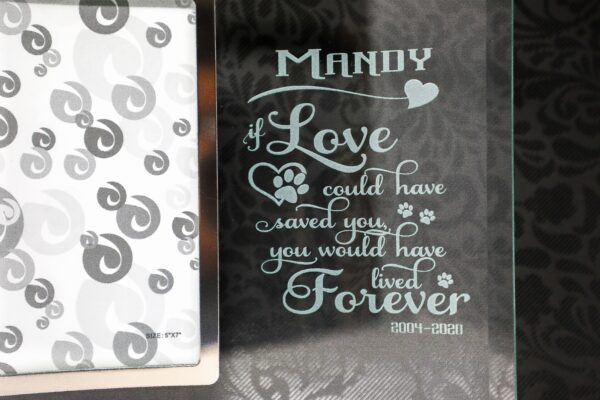 If Love Could Have Saved You, You Would Have Lived Forever Pet Memorial Photo Picture Frame 2