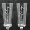 Hubby and Wifey | Couples Set of 2 Glasses