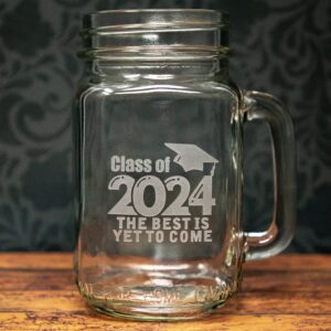 Graduation The Best is Yet to Come Etched Drinkware