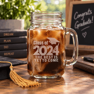 The Best Is Yet to Come Graduation Gift – Personalized Etched Drinkware