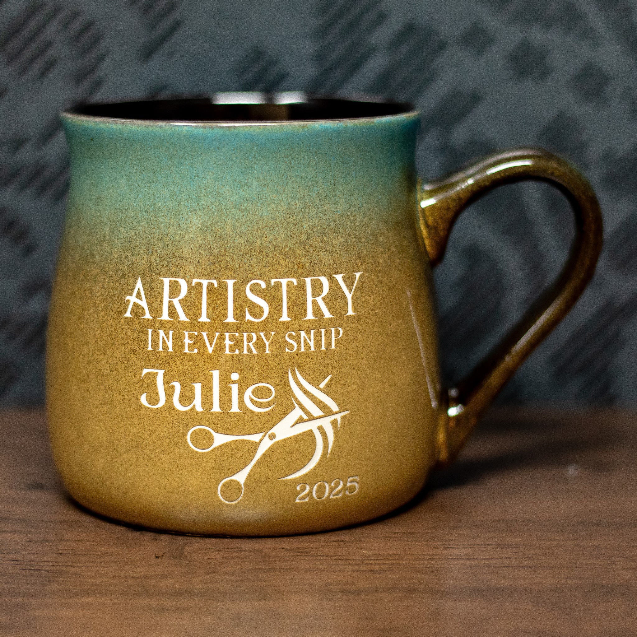 Sandblast Etched Artistry in Every Snip Glass | Hairdresser Scissors Drinkware | Hairstylist Gift | Barber Glass | Salon Decor Cup | Cosmetologist Gift