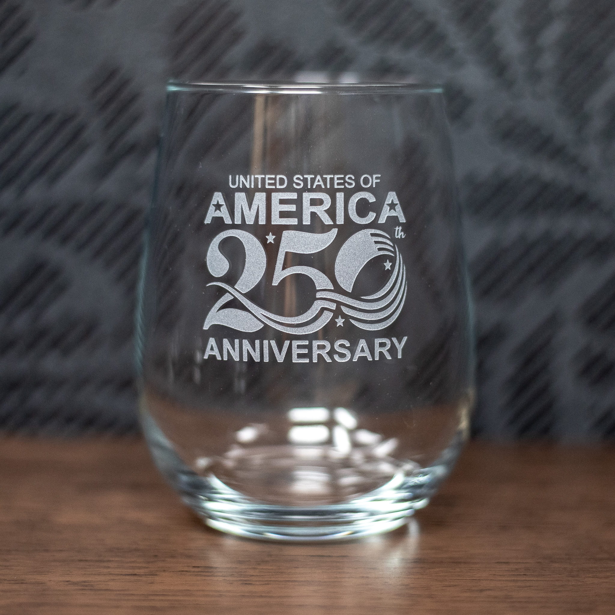 USA 250th Anniversary Glass | 2026 America Semiquincentennial Drinkware | Patriotic Etched Glass | Beer, Whiskey, Wine Gift | Limited-Time Keepsake - Image 9