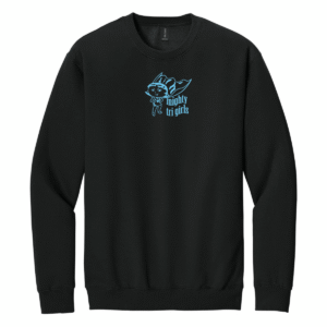 Mighty Tri Girls - Crewneck Sweatshirt Black