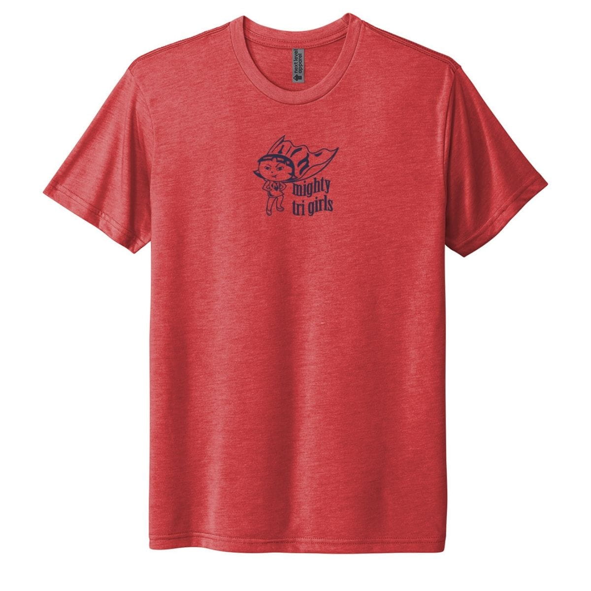 Mighty Tri Girls - Tee Vintage Red