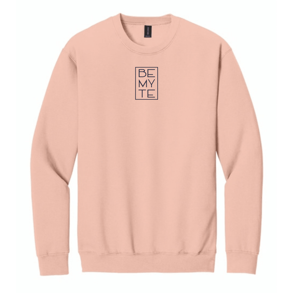 Be My Te - Crewneck Sweatshirt Dusty Rose & Navy