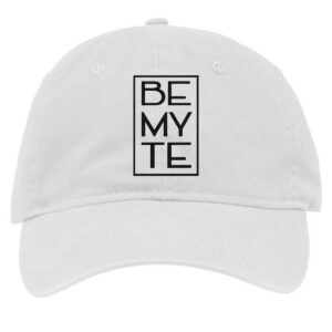 Be My Te - Embroidered Cap Chino White