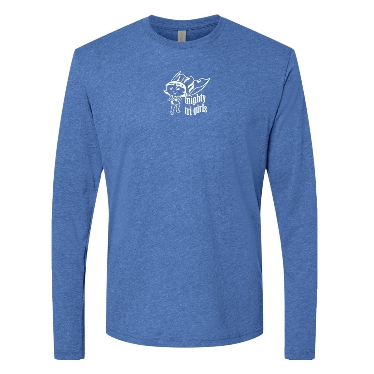 Mighty Tri Girls - Long Sleeve Tee Vintage Royal