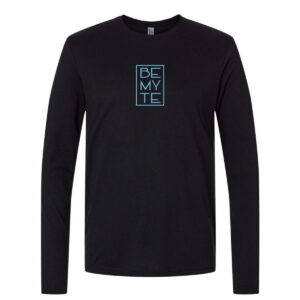 Be My Te - Long Sleeve Tee Black & Ocean