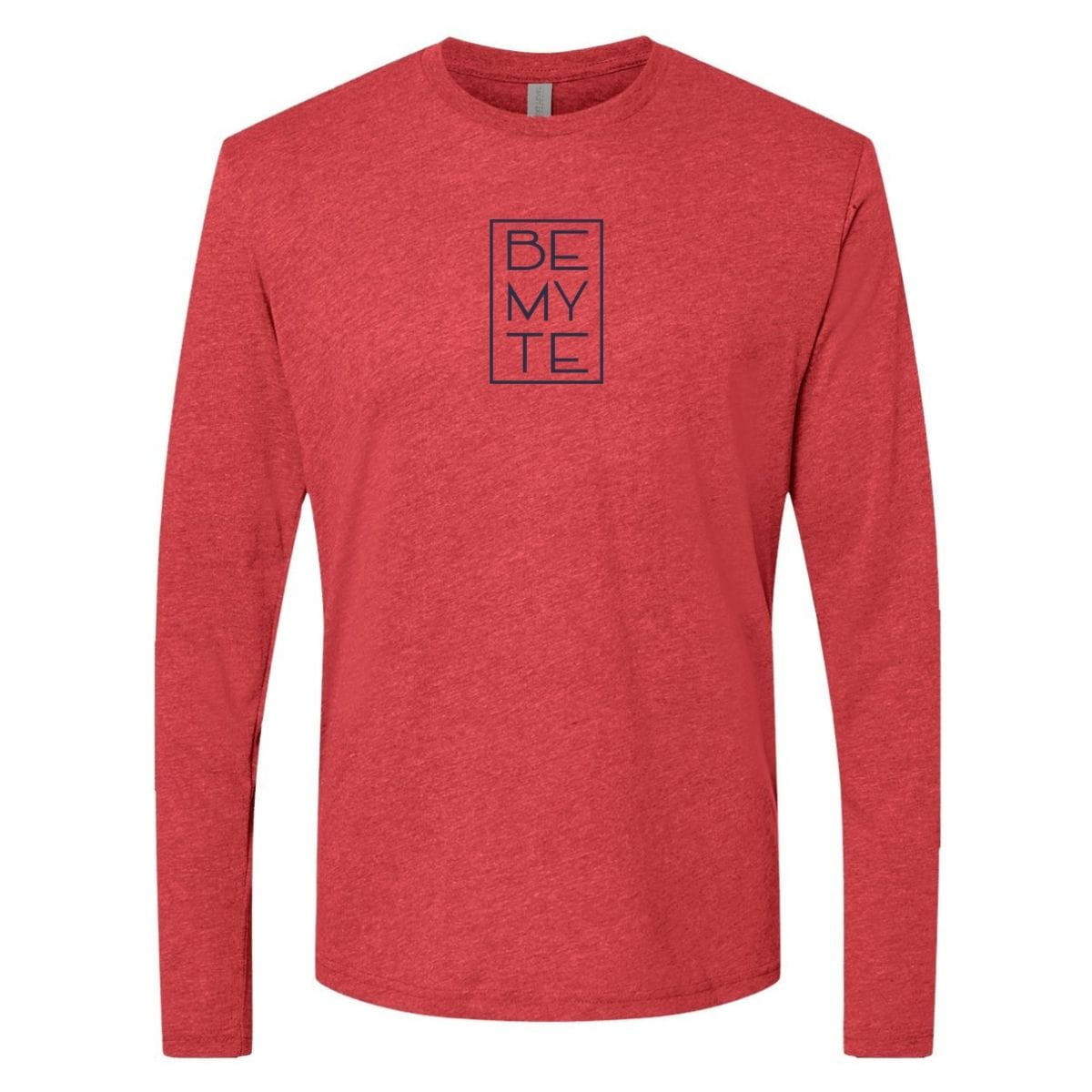 Be My Te - Long Sleeve Tee Vintage Red
