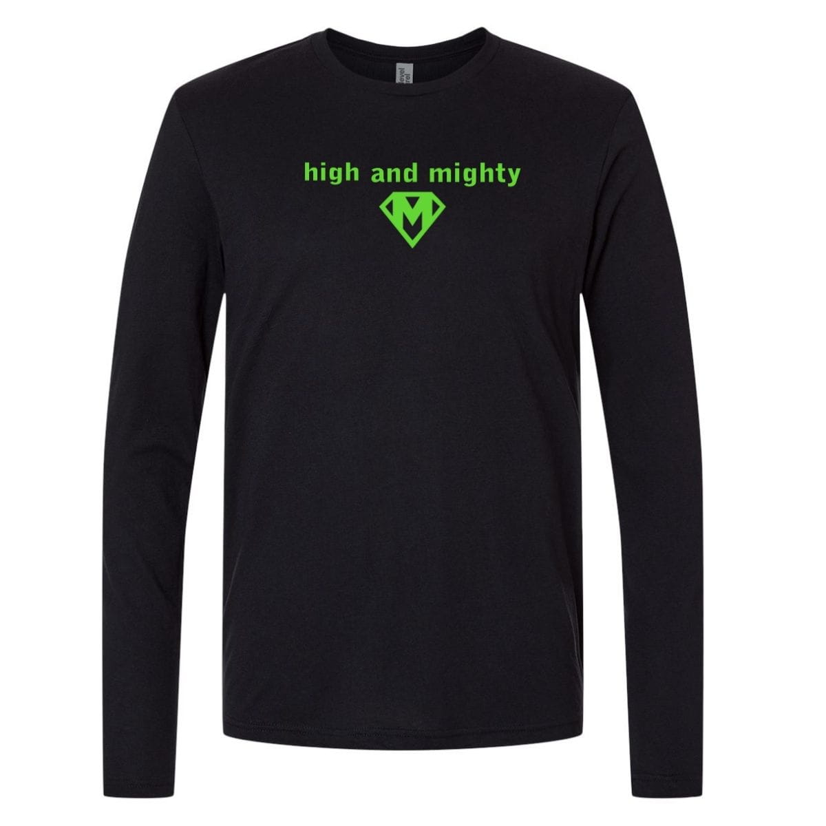 High and Mighty - Long Sleeve Tee Black - Image 3