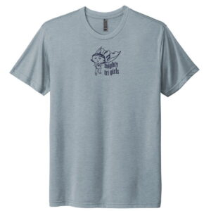 Mighty Tri Girls - Stonewash Denim Tee