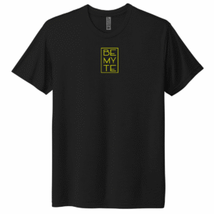 Be My Te - Tee Black & Yellow