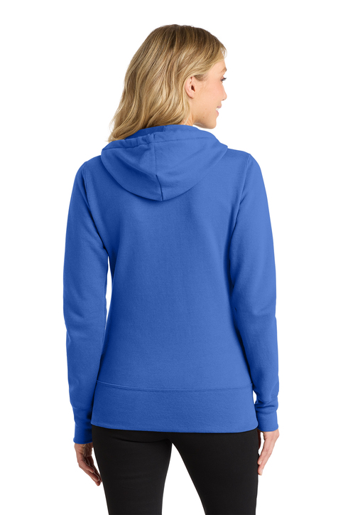 Mighty Tri Girls - Full-Zip Hooded Sweatshirt Royal - Image 3