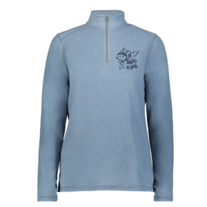 Mighty Tri Girls - Embroidered Fleece 1/4 Zip Storm