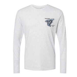 Total Chaos - Long Sleeve Tee Heather White