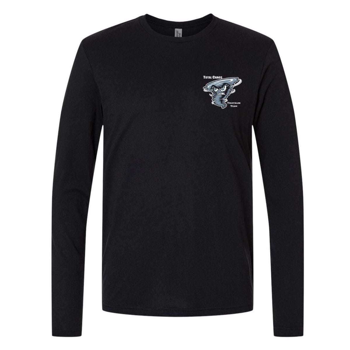 Total Chaos - Long Sleeve Tee Black