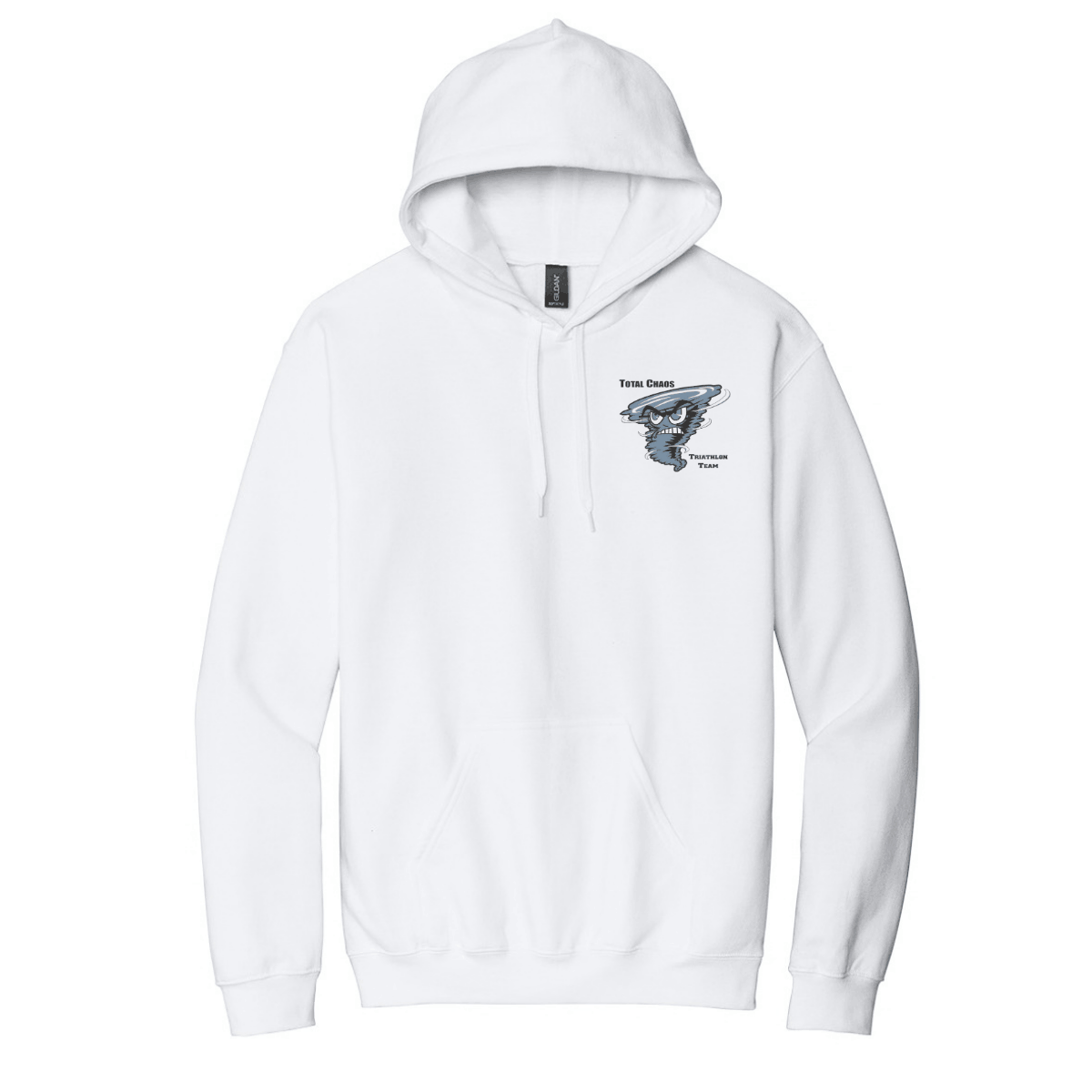 Total Chaos - Hooded Sweatshirt White
