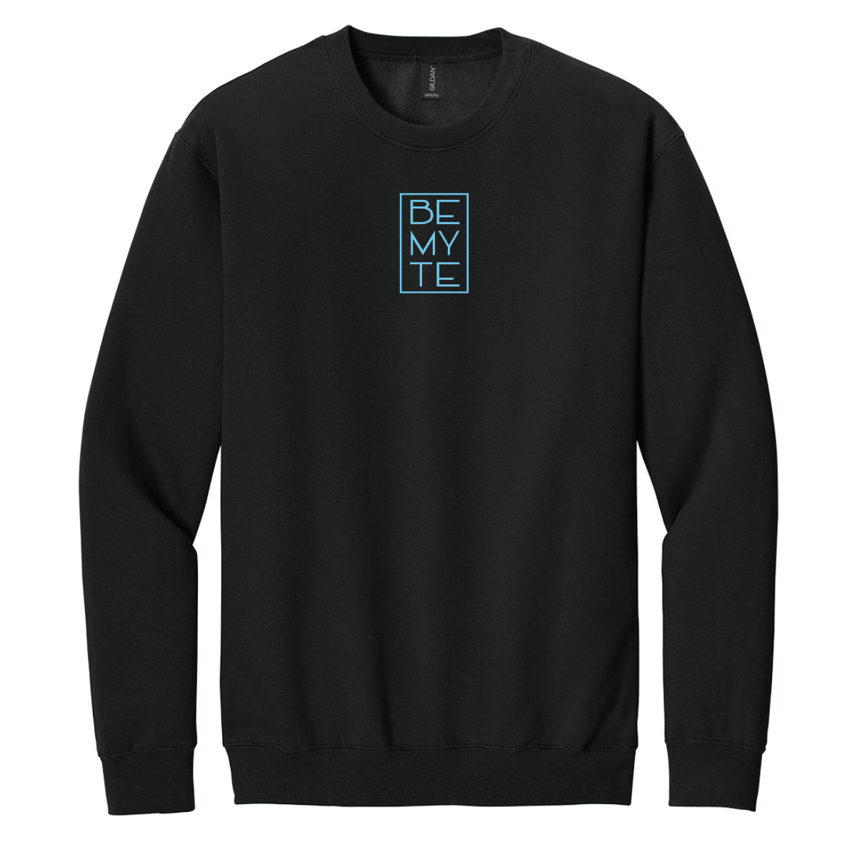 Be My Te - Crewneck Sweatshirt Black & Ocean