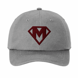 M - Embroidered Cap Deep Smoke