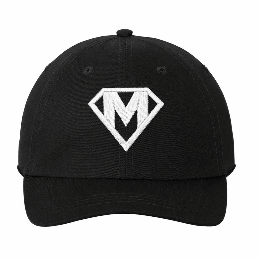 M - Embroidered Cap Black