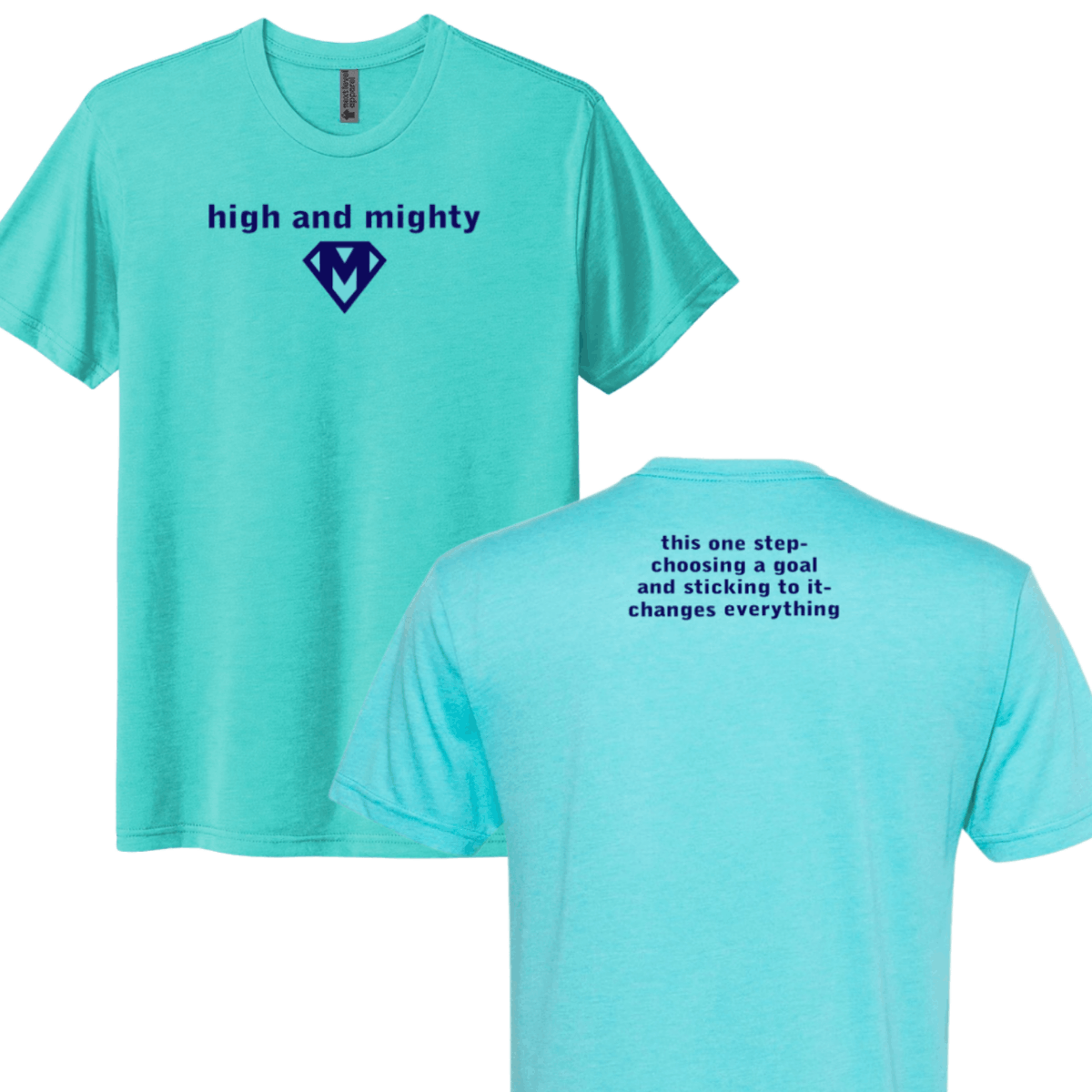 High and Mighty - Tee Tahiti Blue