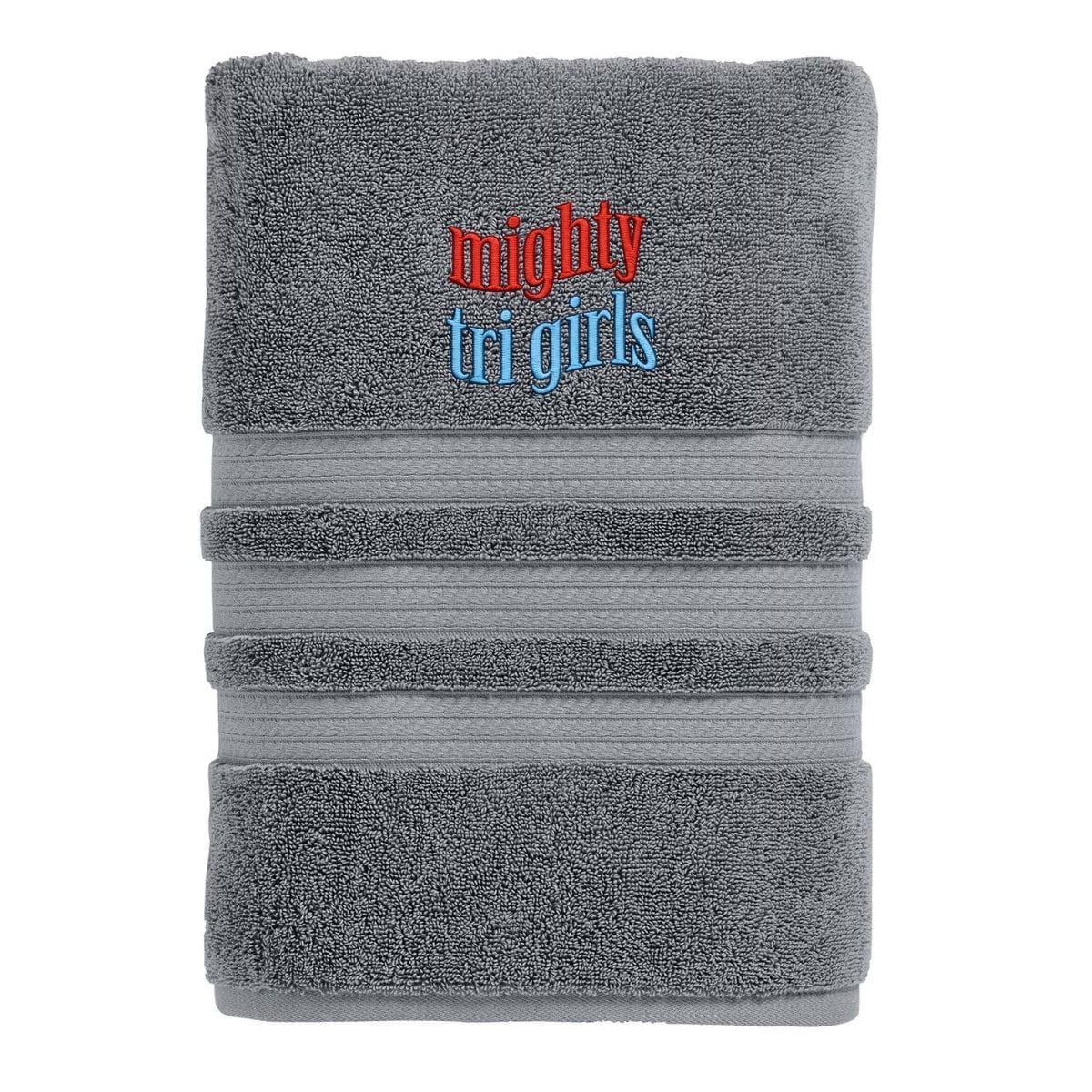 Mighty Tri Girls - Embroidered Towel