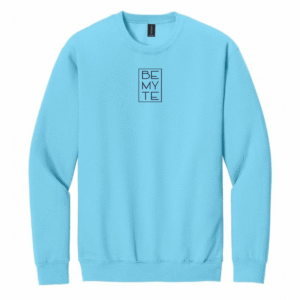 Be My Te - Crewneck Sweatshirt Sky & Navy